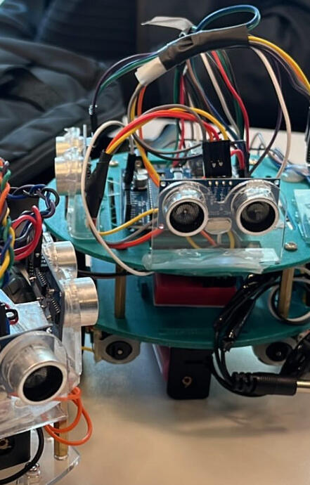 As part of a team, we built a robot from scratch using Arduino and coding solving the problems that occurred in terms of rotating and directing its path in a maze
